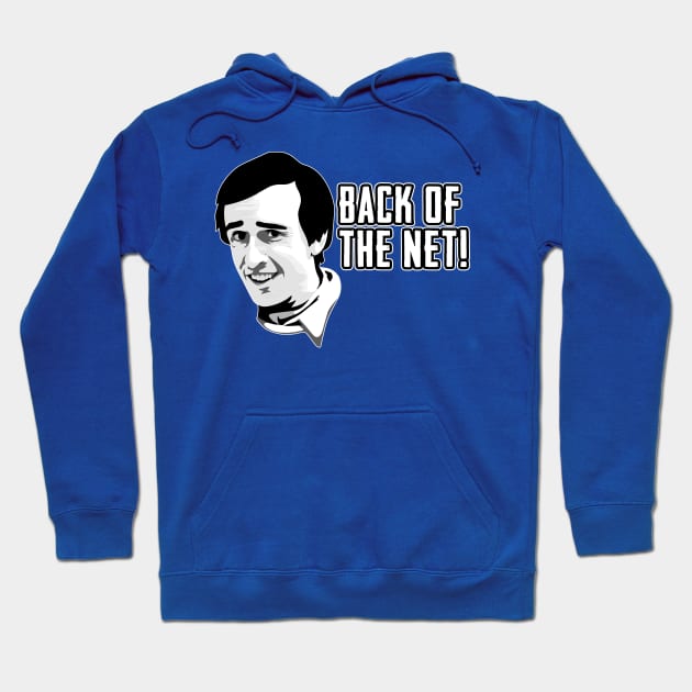 Alan Partridge Back Of The Net Quote Hoodie by Nova5